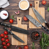 Fully Forged Damascus Steel knife