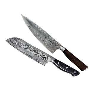 Fully Forged Damascus Steel knife