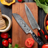Fully Forged Damascus Steel knife