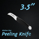 Cerasteel knife of satin blade-3.5