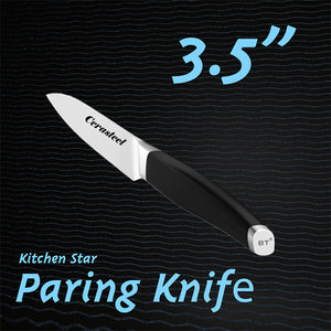 Cerasteel knife of satin blade-3.5" Paring Knife