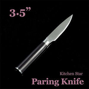 Martian knife-satin-3.5" Paring Knife