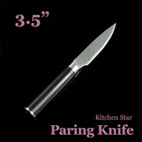 Martian knife-satin-3.5" Paring Knife