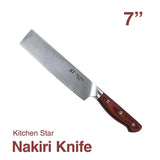Fully Forged stainless Steel knife-7" Nakiri Knife