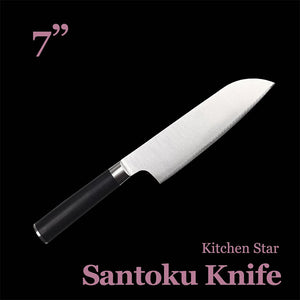 Martian knife-satin-7" Santoku Knife