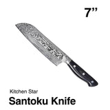 Fully Forged Damascus Steel knife-7