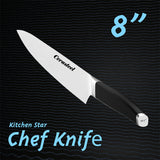 Cerasteel knife of satin blade-8" Chef Knife